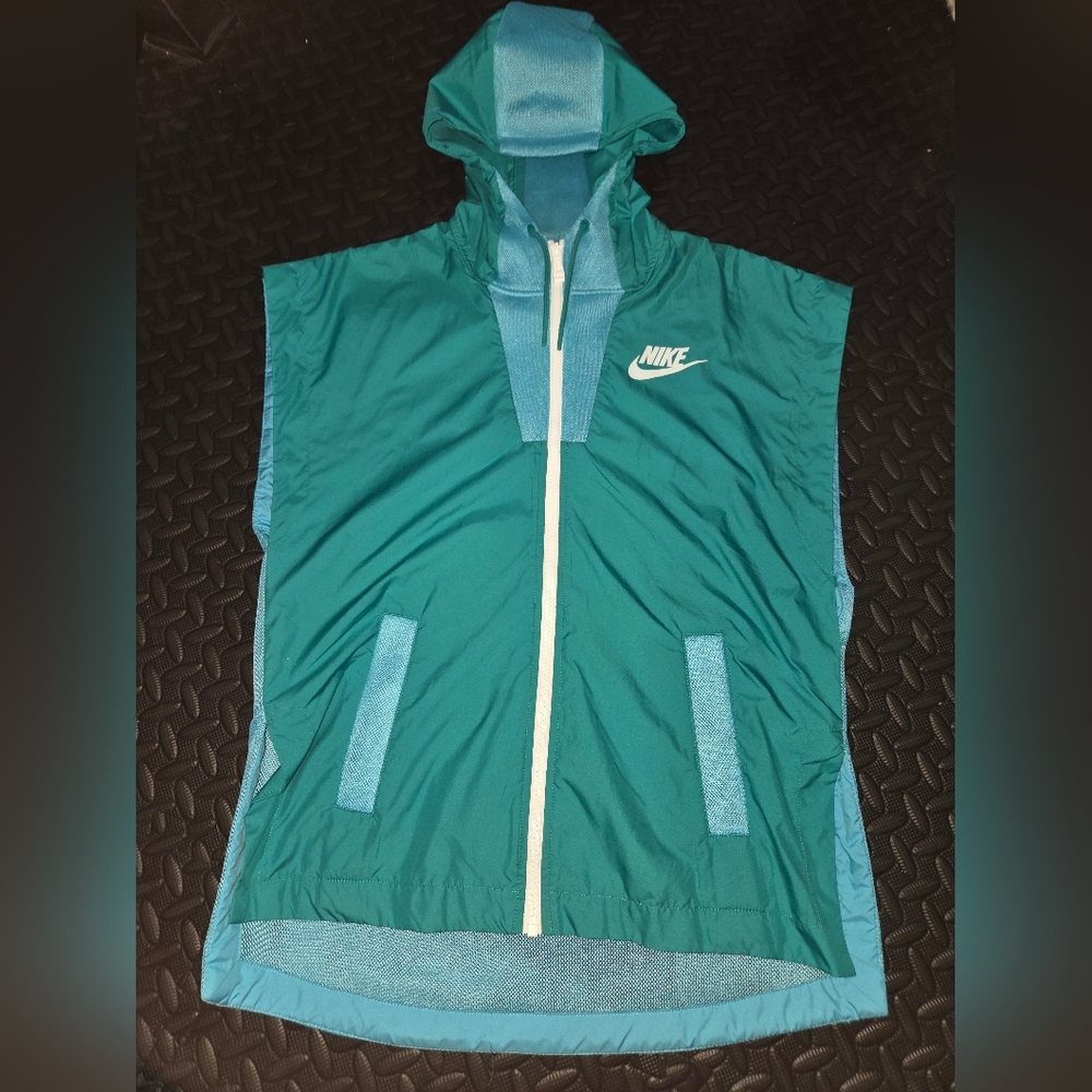 Hypermesh Nike Teal Hooded Vest